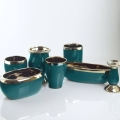 Doniczka ceramiczna Emerald Tulipan zielona