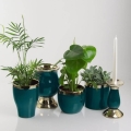 Doniczka ceramiczna Emerald Owalna do sukulentów
