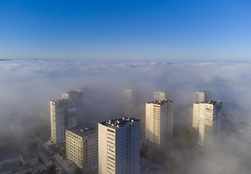 Smog nad miastem